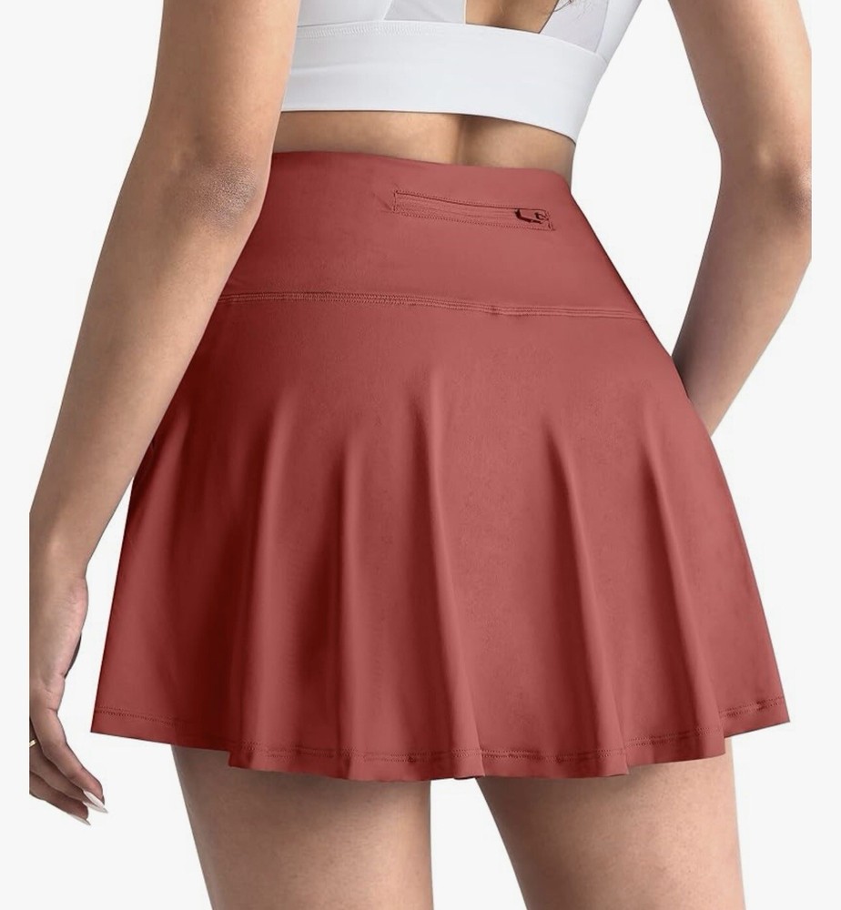 New Red Tennis Skirt Medium