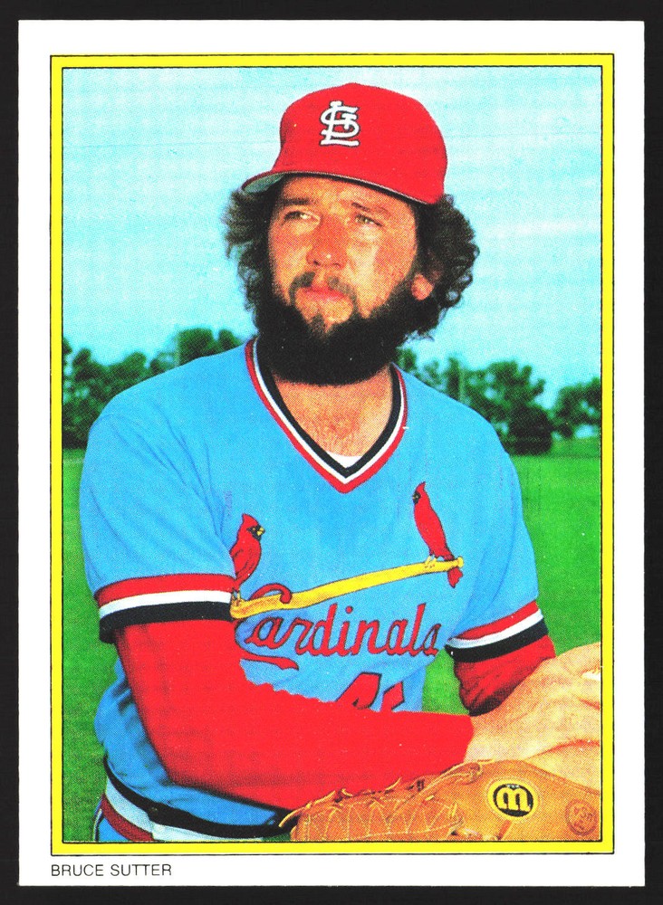 1983 Topps Bruce Sutter #40 All-Star Cardinals Baseball Card