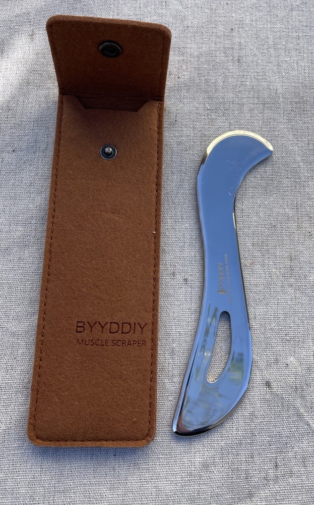 Stainless Steel GuaSha Muscle Scraper Physical Therapy Scar Tissue MASSAGE Tool