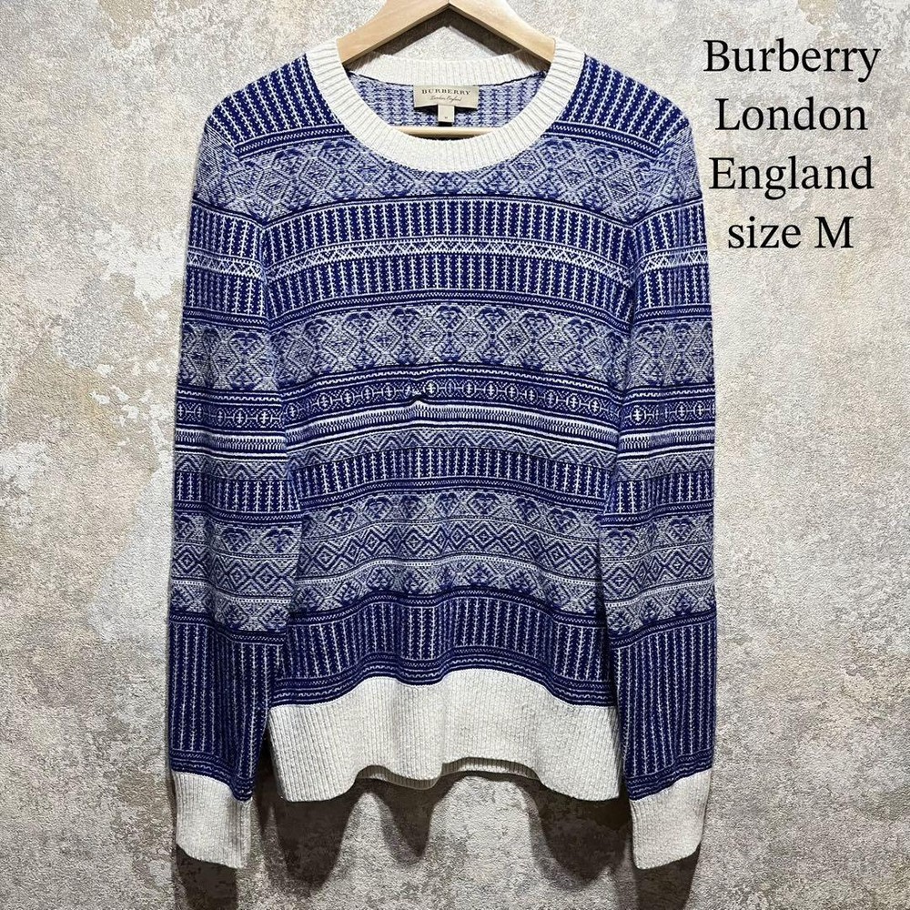 Burberry knit sweater Men's Fashion from Japan