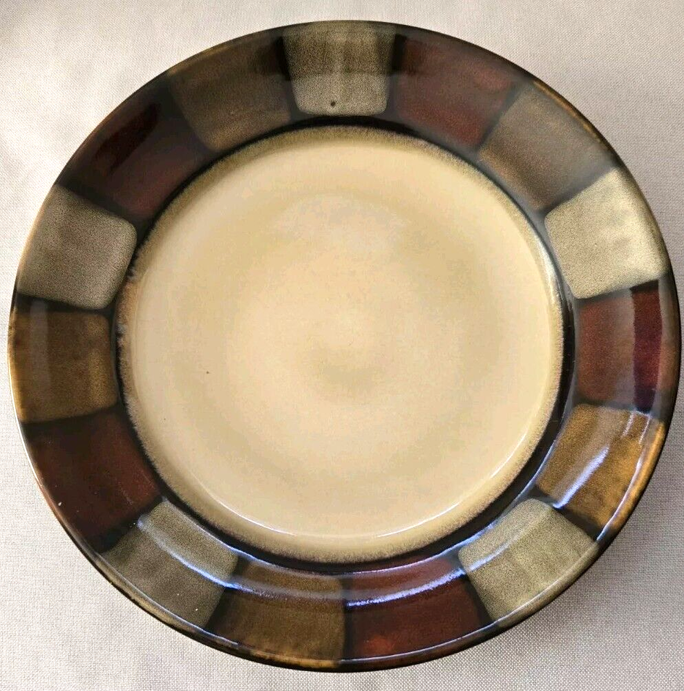 PFaltzgraff Taos Brown Salad Plates Set of 4 8.75 Inch