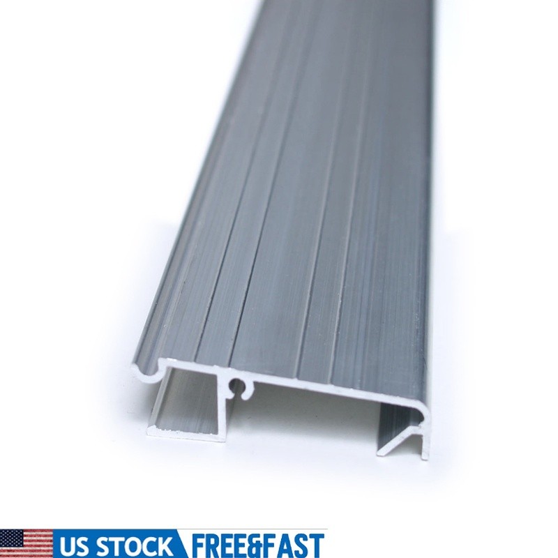 Aluminum Threshold Extender Easy Install Durable Sill Extension Hack Saw Cut New