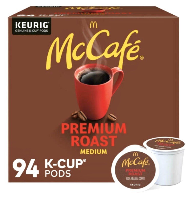 McCafe Premium Medium Roast K-Cup Coffee Pods, 94 ct. New☕️