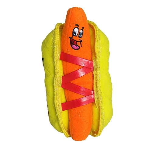 Tuffy Funny Food Hotdog 1 Each  by Tuffy