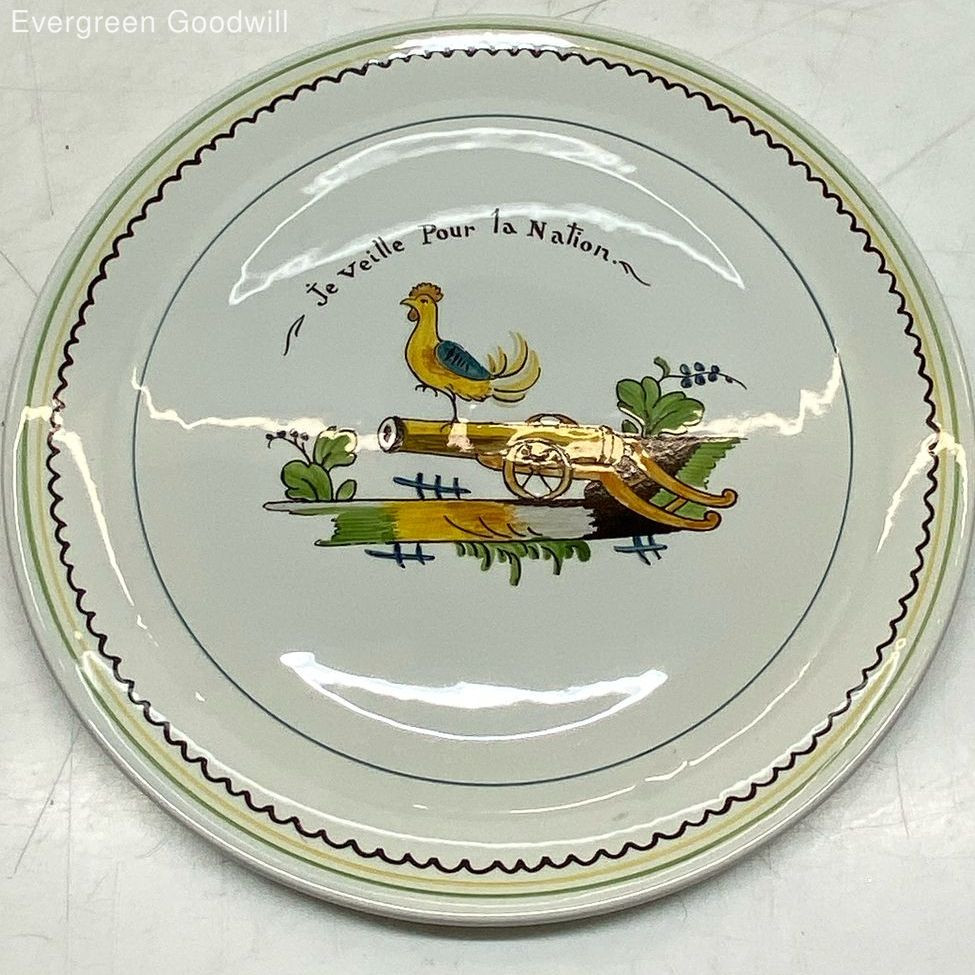 French Revolution Bicentennial Commutative Plate