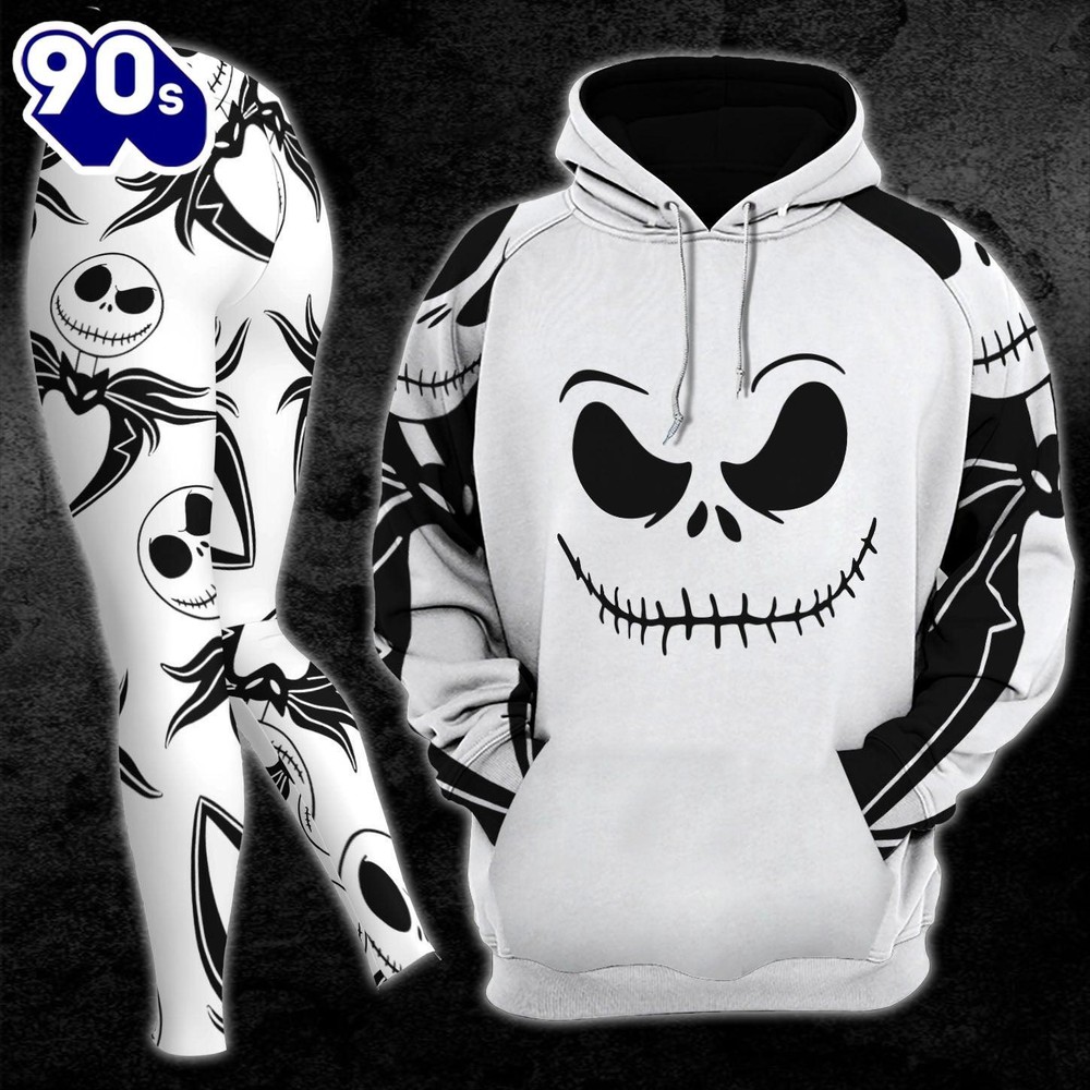 Christmas Nightmare White Combo Hoodie and Leggings - Musicdope90s