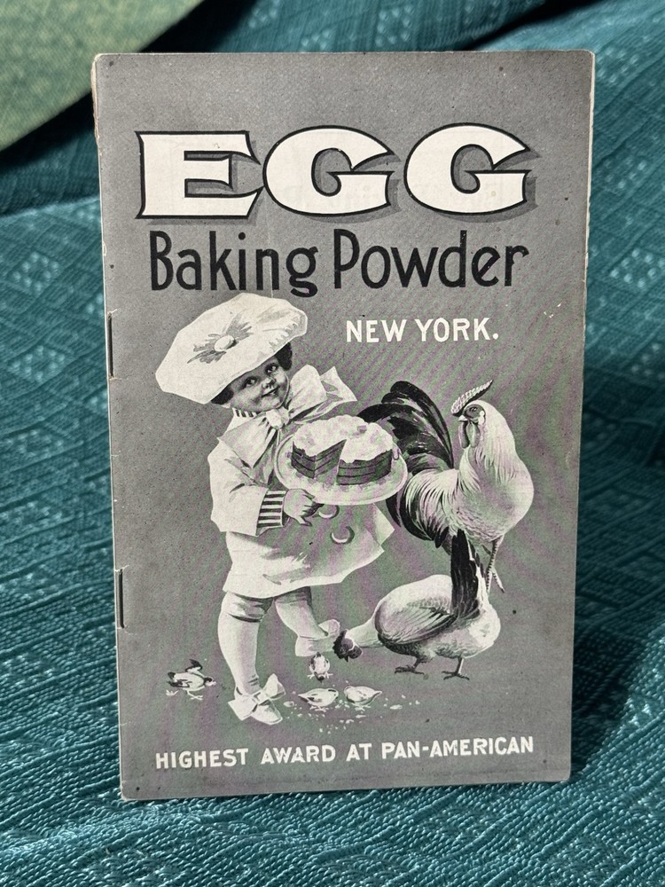 1901 Pan-American Award EGG Baking Powder New York Recipe Booklet with Hotels