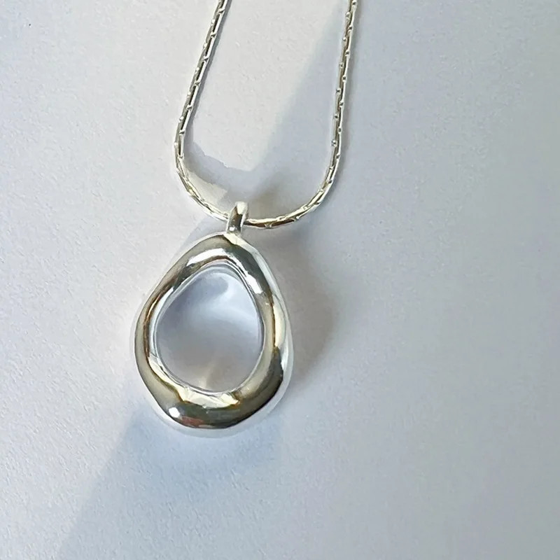 Irregular Hollow Water Droplets Necklace Ladies Clavicle Choker Fashion
