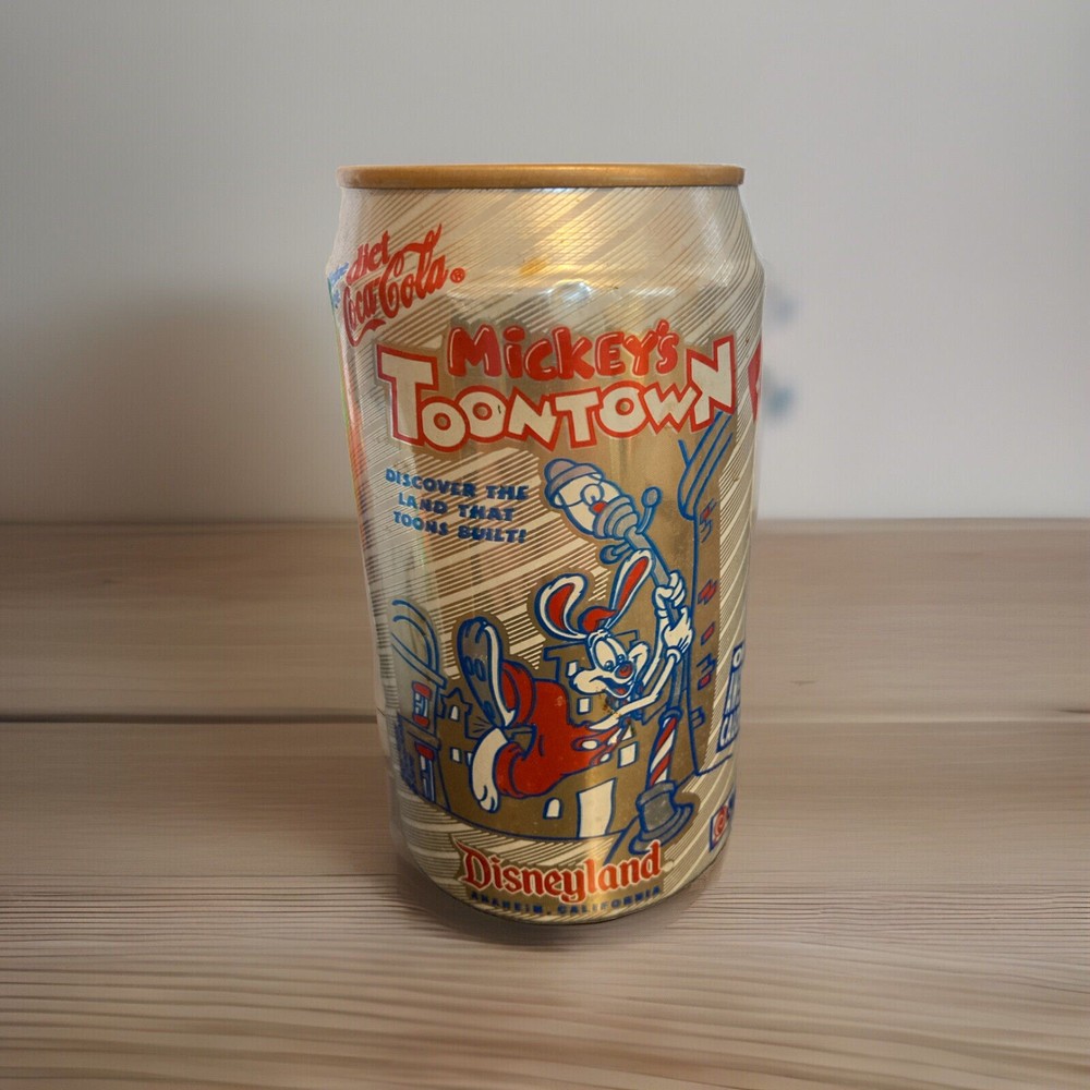 1992 Diet Coke Caffeine Free Sealed Empty 