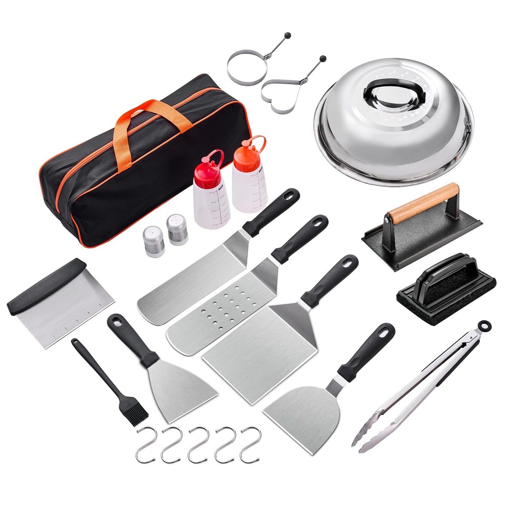 24-Piece Blackstone Griddle Accessories Kit for Flat Top Grilling