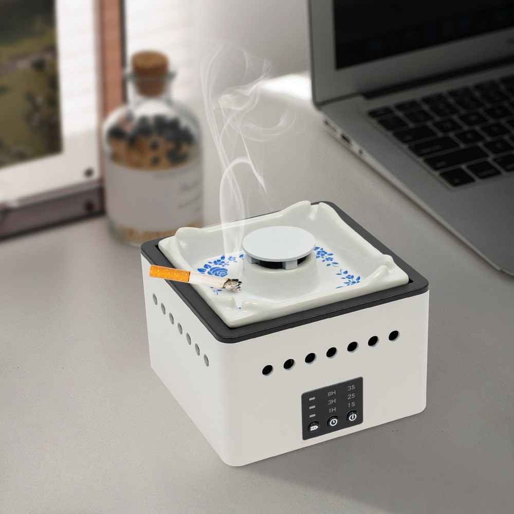 Ashtray Air Purifier Multifunctional Smokeless Ashtray For Cigarette Smoker