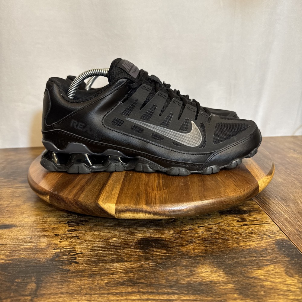 Nike Reax 8 TR Mesh Men’s Running Shoes Triple Black Low Top Athetlic Sneakers