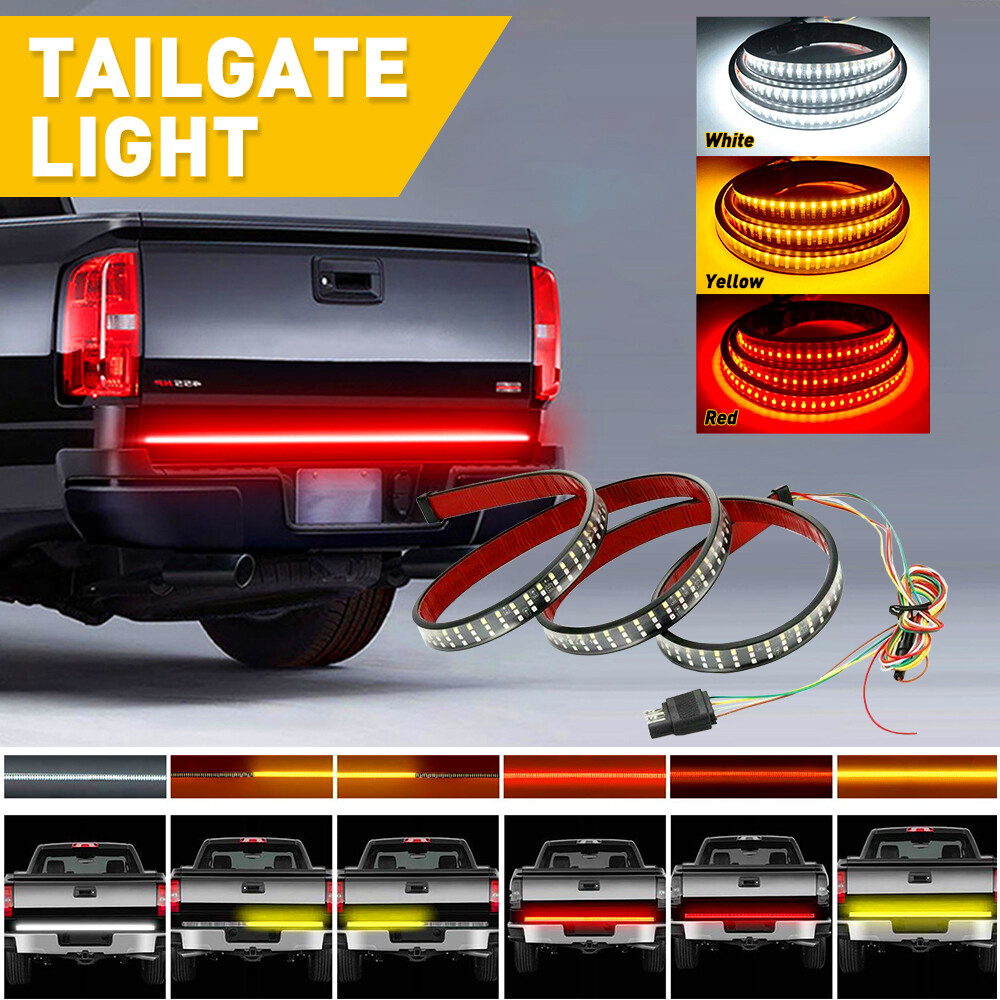 LED Suv Light Tailgate Truck Bar Strip Dynamic Tail Turn Signal Brake Reverse 48
