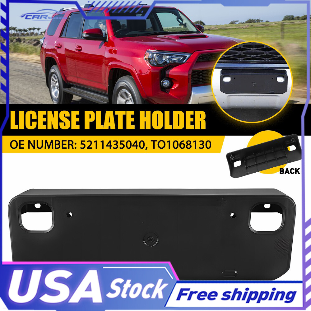 2014-2023 Toyota 4Runner Front Textured License Plate Bracket 5211435040