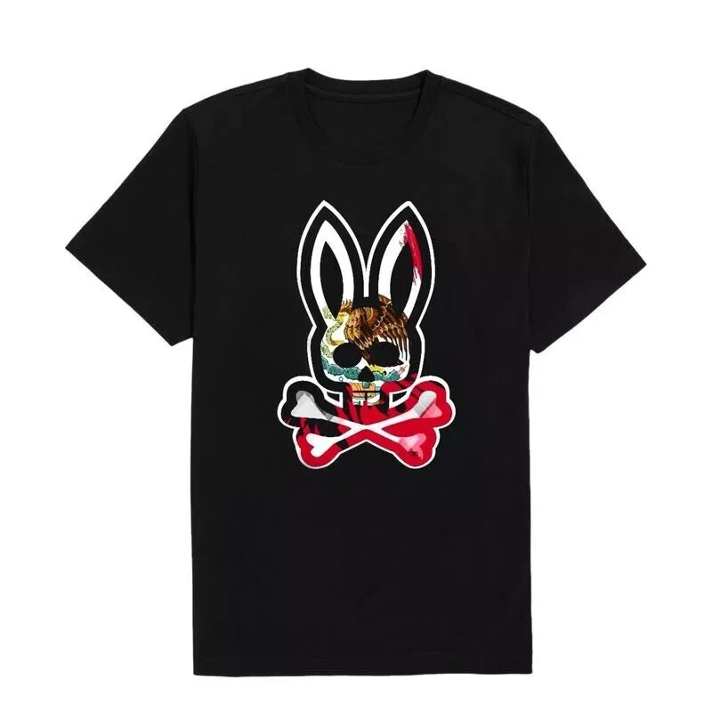 Psycho Bunny T Shirt , Psycho Bunny Brush Graphic A2210_16
