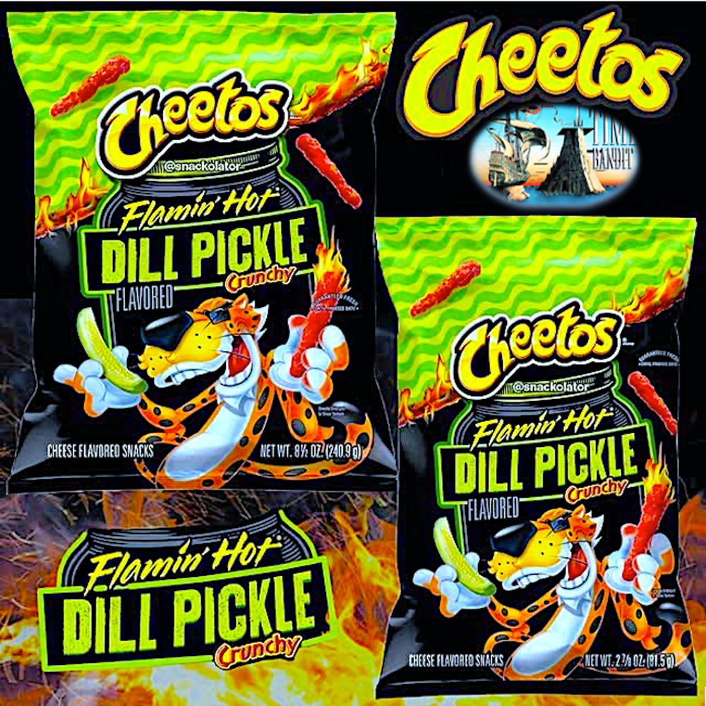 Flamin Hot Dill Pickle Cheetos Limited Edition 8.5oz Bag-image