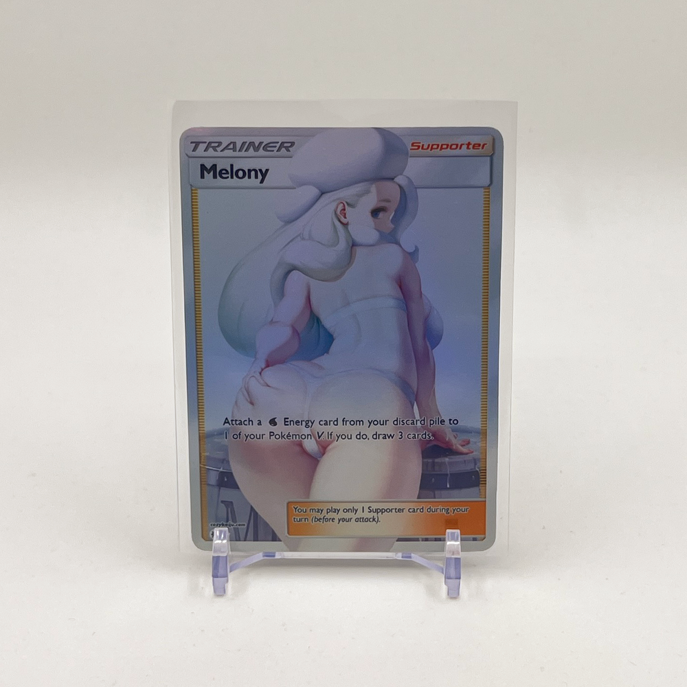 Melony Full Art Goddess Story Pokemon Waifu Trading Card Holofoil