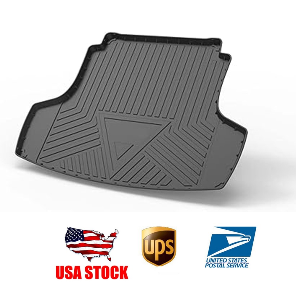 Black Rear Cargo Trunk Liner Floor Cover Waterproof Mat fit for Kia K5 2021-2024