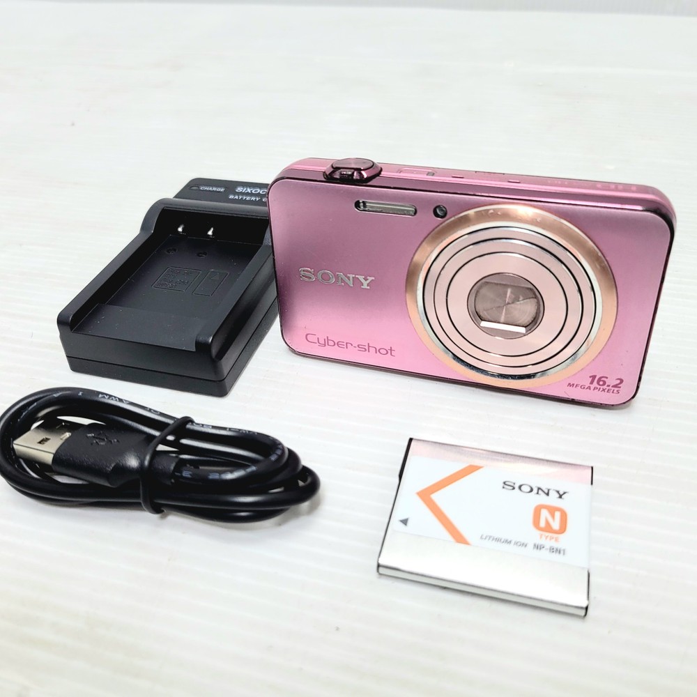 SONY DSC-WX70 16.2MP Pink Compact Digital Camera Tested Japan