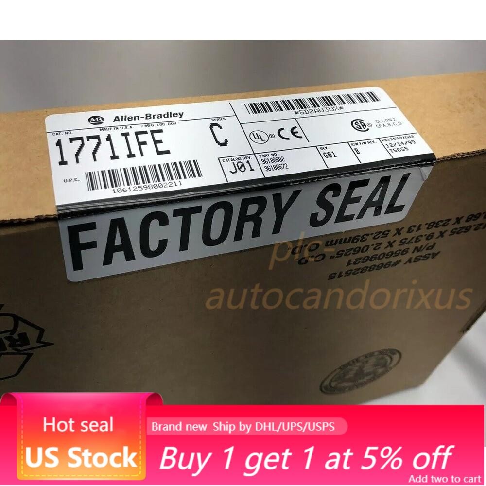 New Allen Bradley 1771-IFE PLC-5 Analog Input Module 1771IFE