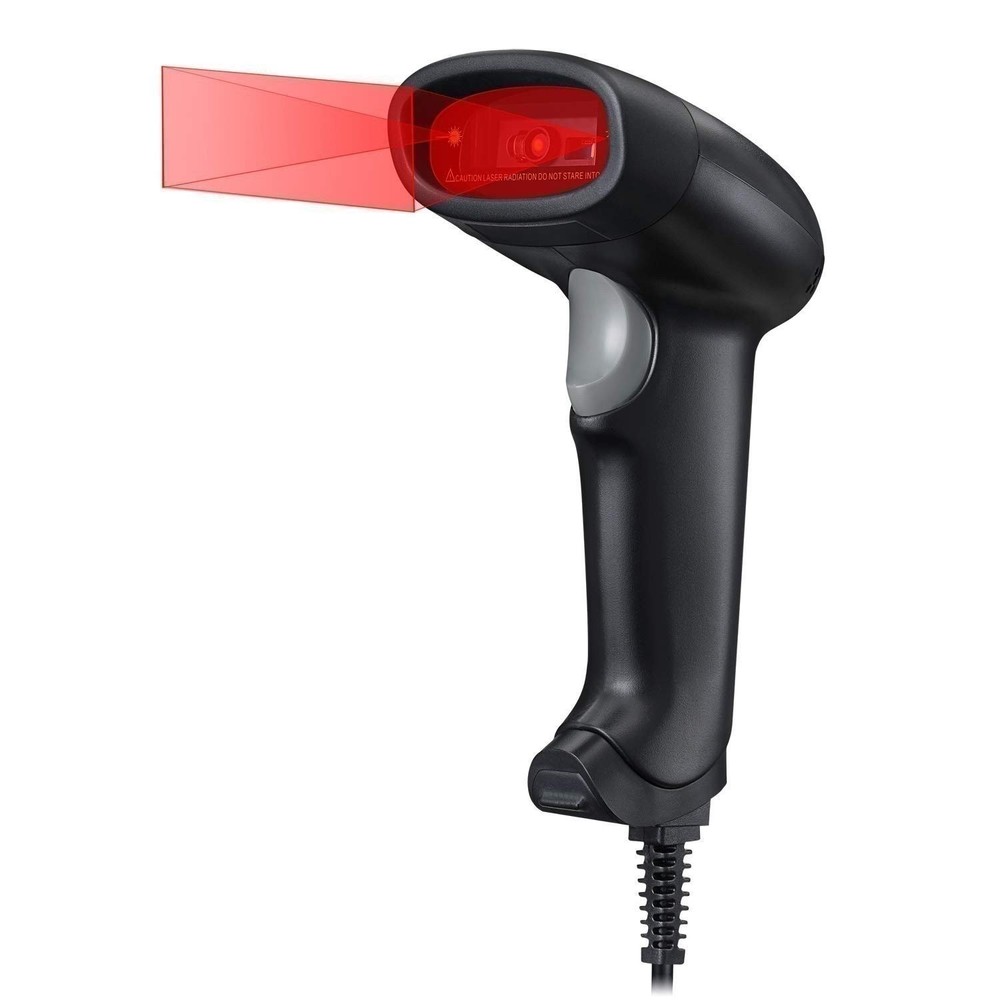 Adesso NuScan 2600U Handheld 2D Barcode Scanner - Black