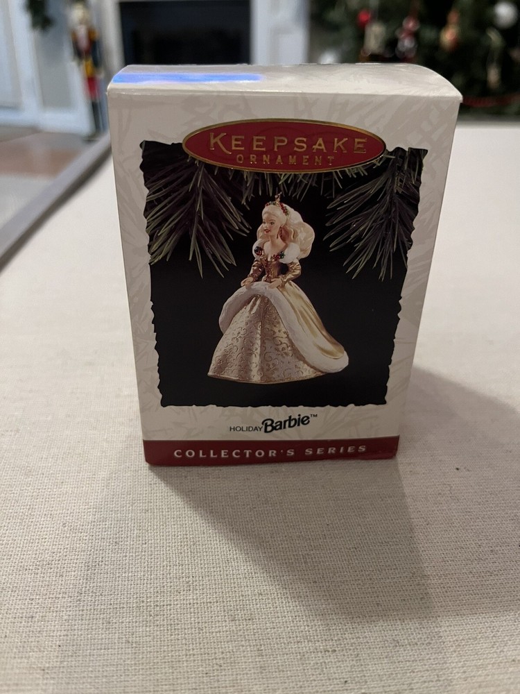1994 Vintage Hallmark Holiday Barbie Special Edition Keepsake Ornament