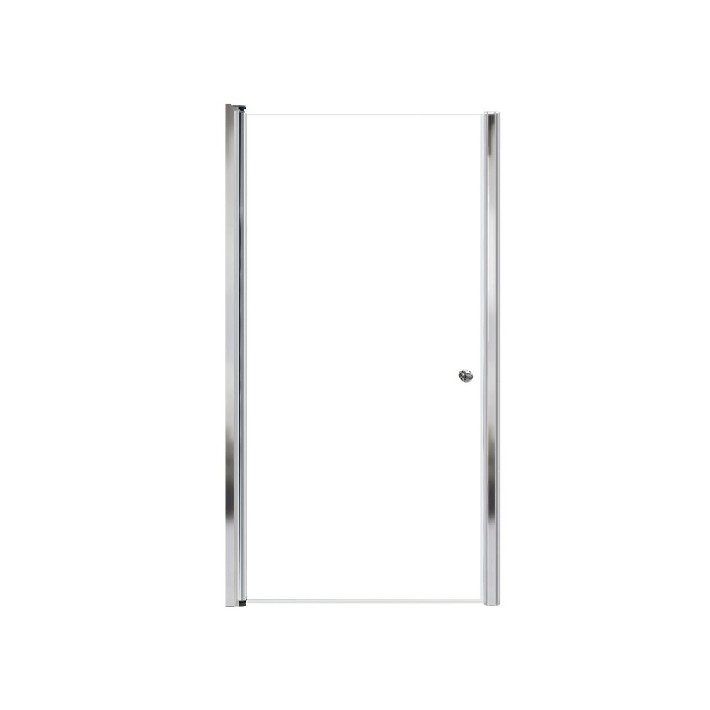 Transolid Lyna 70x36 Frameless Pivot Shower Door Chrome Finish
