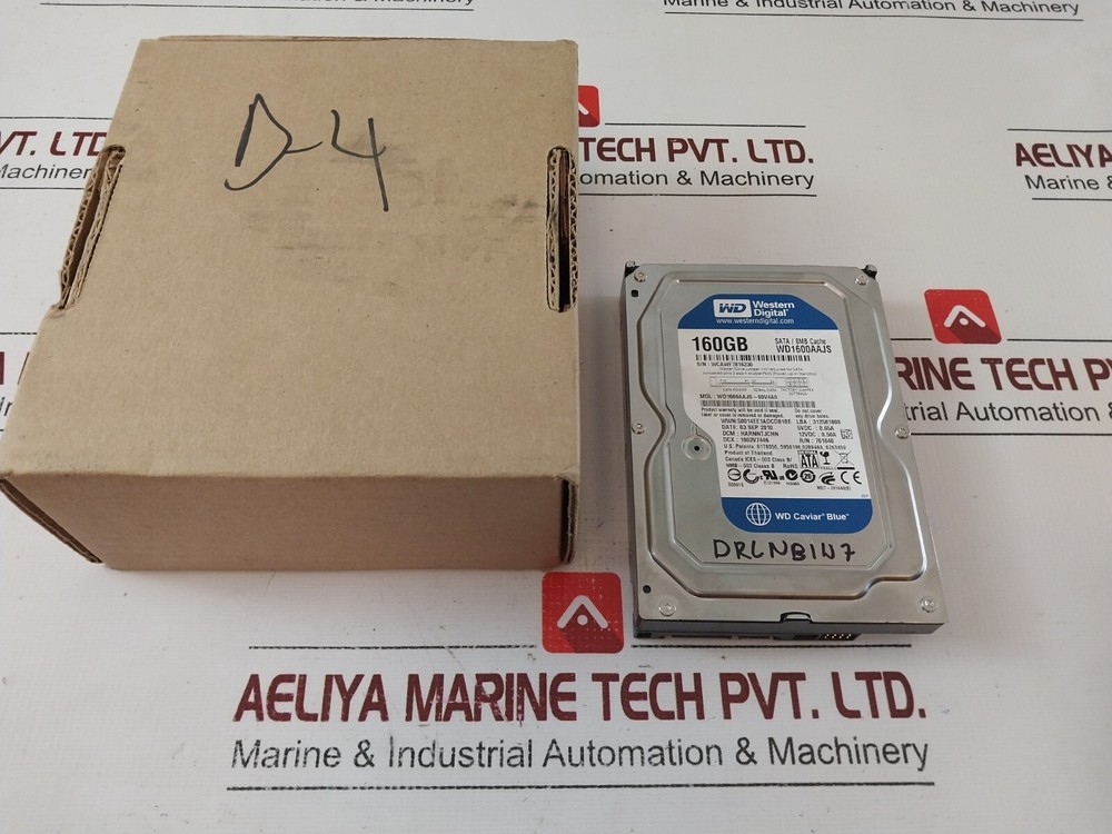 Western digital wd1600aajs-00v4a0 hard drive