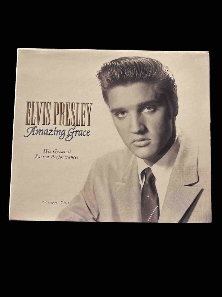 ELVIS PRESLEY - Amazing Grace: His Greatest Sacred Performances - 2-CD SET EX