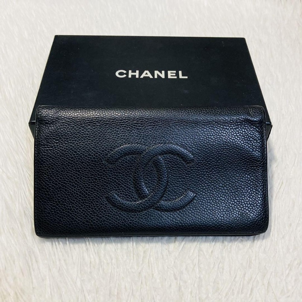 Today'S Special Price Chanel Bifold Wallet Caviar Card