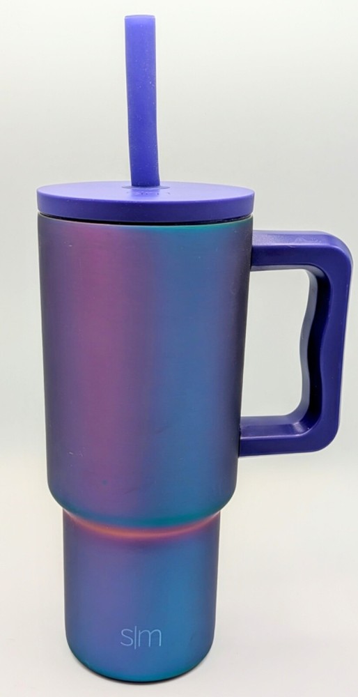 Simple Modern 24oz Trek Tumbler Silicone Straw Lid Prism