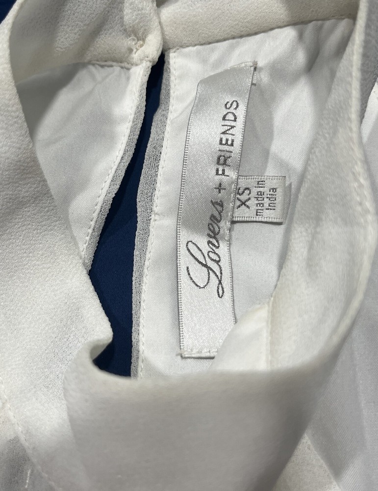 Lovers + Friends White Sequin Romper One Piece Size XS