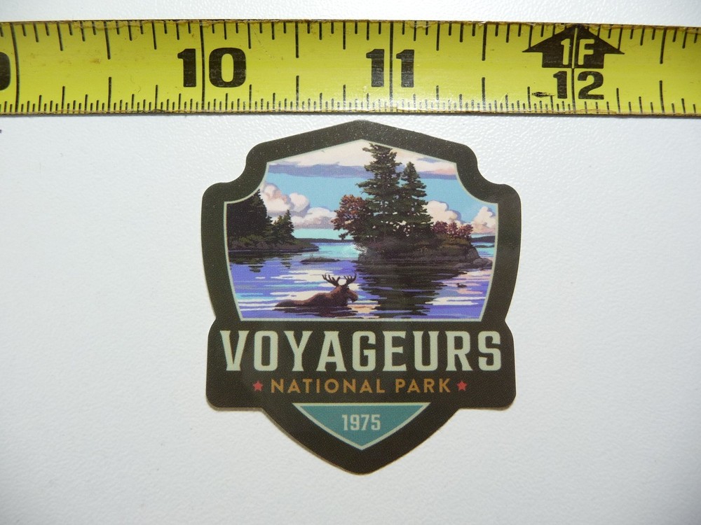 Voyageurs National Park NPS System Vacation Vinyl Glossy Decal Sticker  