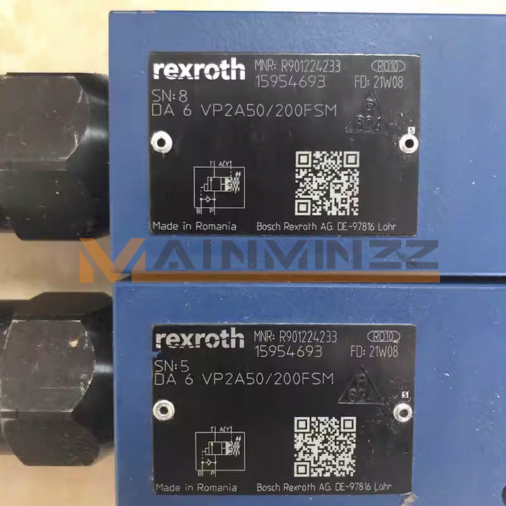 1PC Rexroth VALVE DA6VP2A50/200FSM R901224233 DA6VP2A5X/200F New