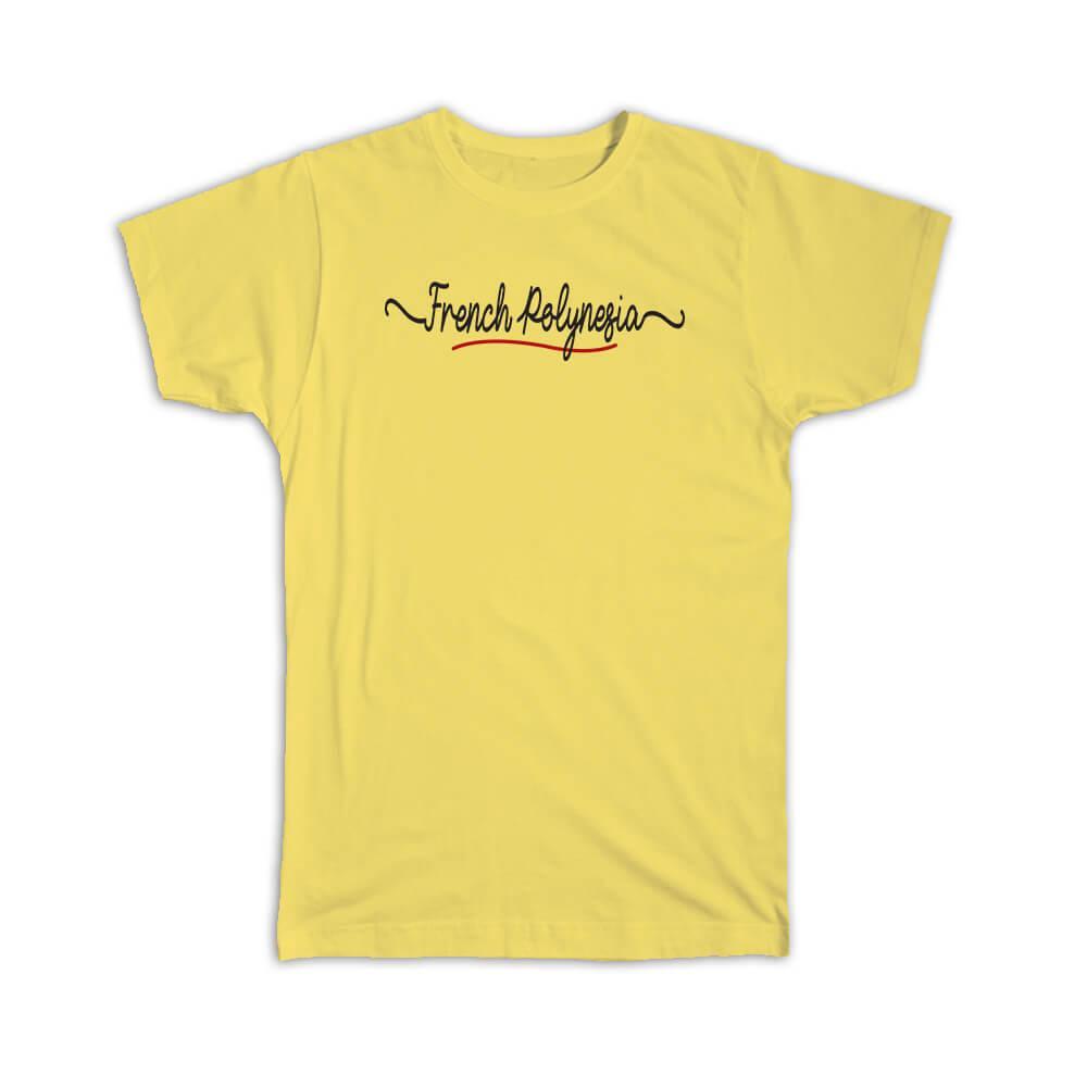 Polynesian Flag Color T-Shirt for Travelers & Expats in French Polynesia