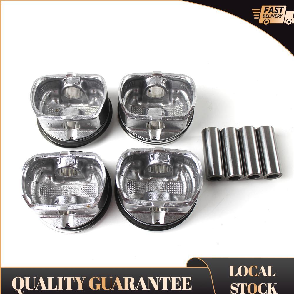 STD Engine Piston and Ring Set Compatible with 2010-2013 Hyundai Tucson Kia Forte Koup Forte 5 2.0L