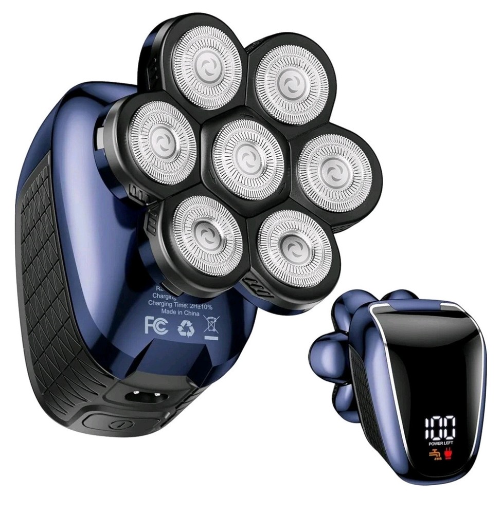 (484)Head Shaver 7D, Wyklaus Head Shavers for Bald Men, Head Electric Razor...