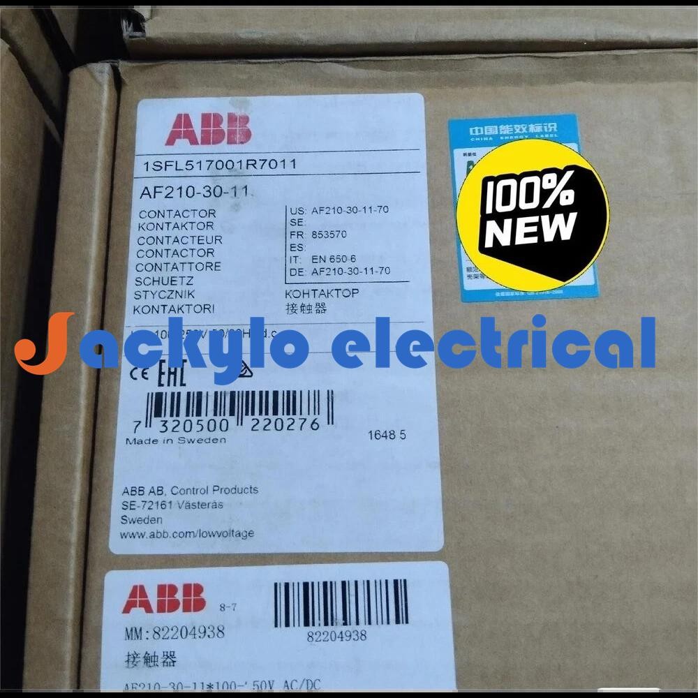 AF210-30-11 ABB 1SFL517001R7011 Contactor Brand New in Box!Spot Goods Zy