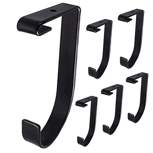 6-Pack Storage Hook for Garage Ceiling Rack & Wall Shelves, Alloy Steel, 70lbs