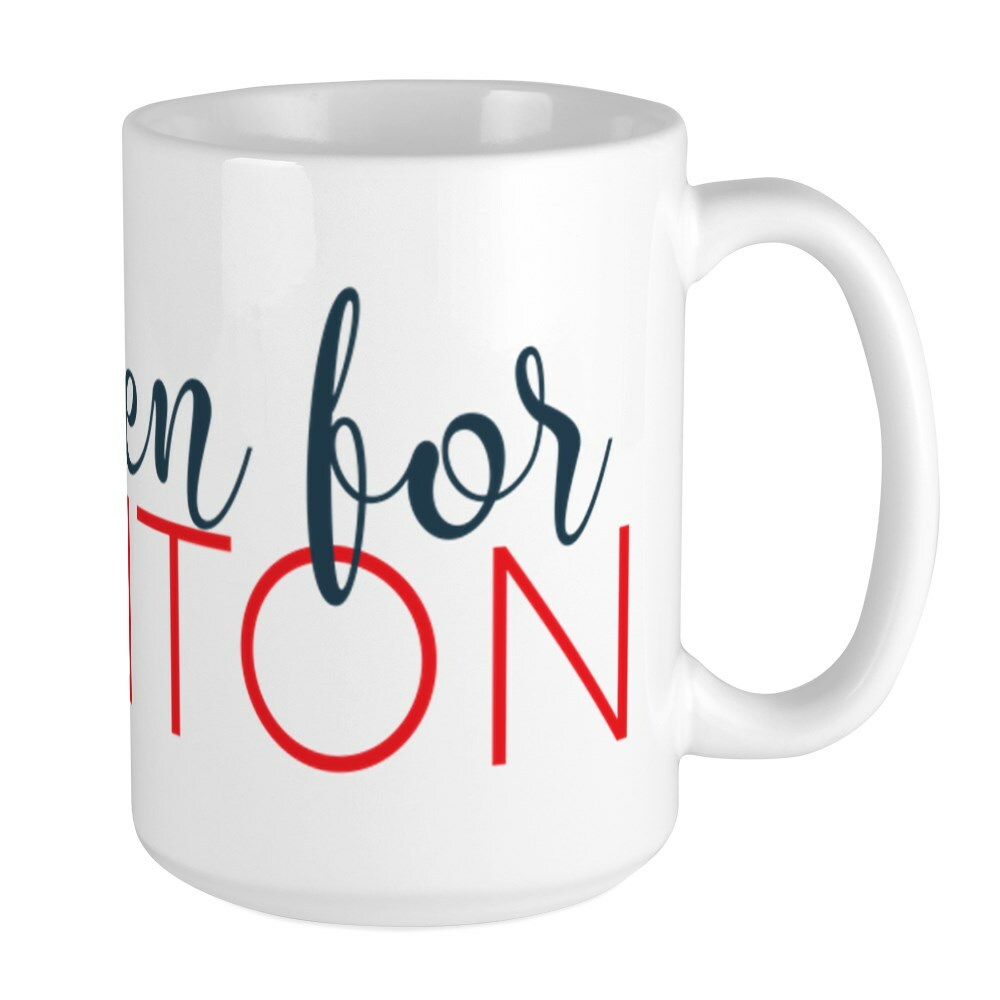 CafePress Women For Clinton Large Mug (1959808747)
