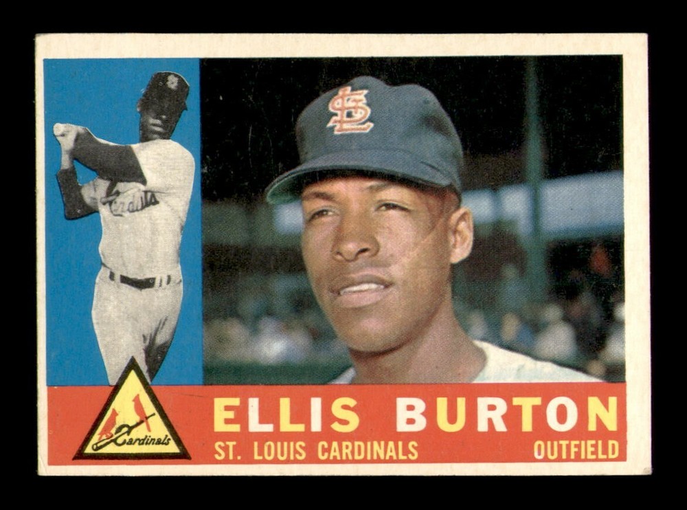 1960 Topps #446 Ellis Burton EX-MINT Baseball Card OBGcards