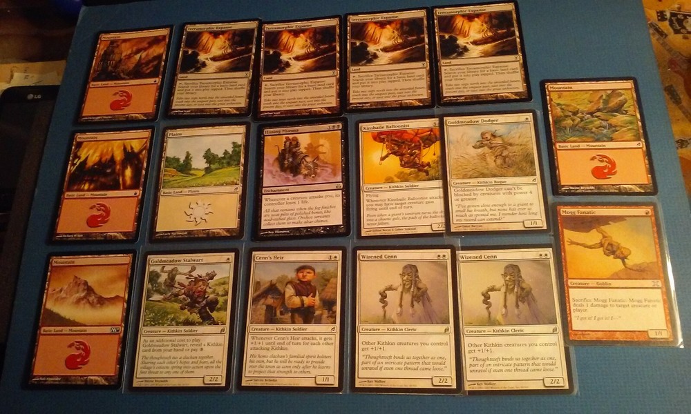 Lot 17 Deckmaster Magic the Gathering Cards some duplicates