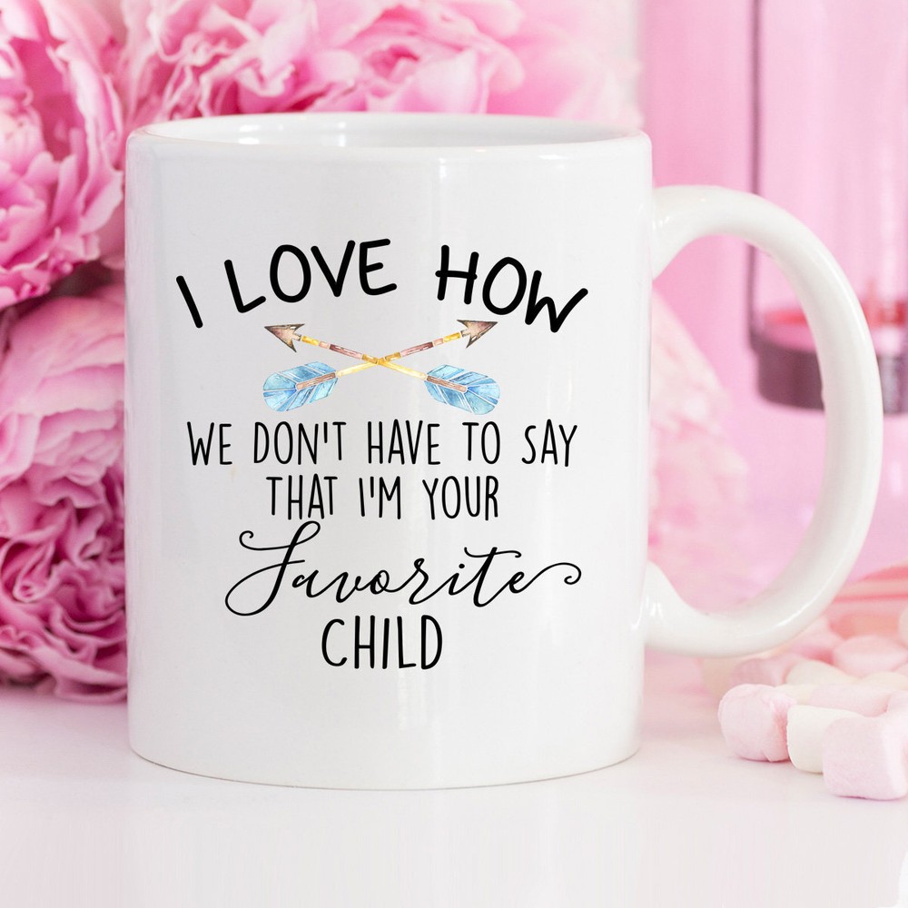 Father's Day Funny Mug Favorite Child Dad Gift Daughter Gift For Dad Mug For Dad