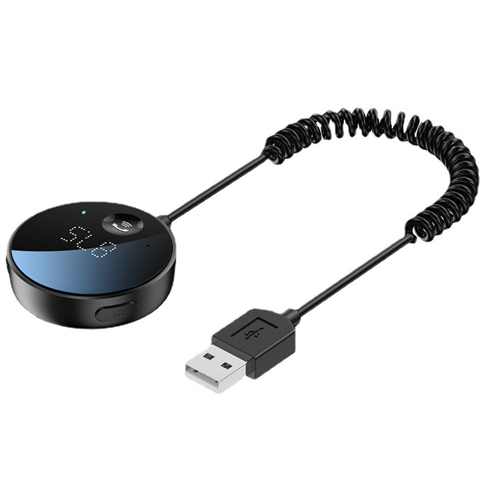 Plug&Play USB Bluetooth FM Transmitter for Car Stereo Aux Audio Receiver