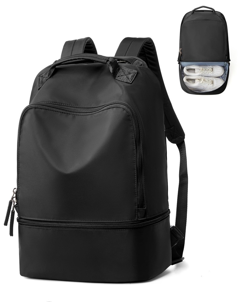Gym Backpack for Women, Gym Bag with Shoe Compartment, Waterproof Lightweight...
