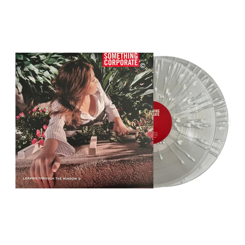 Leaving Through The Window Clear w/ White Splatter Vinyl 2xLP | PRESALE 04/21/26