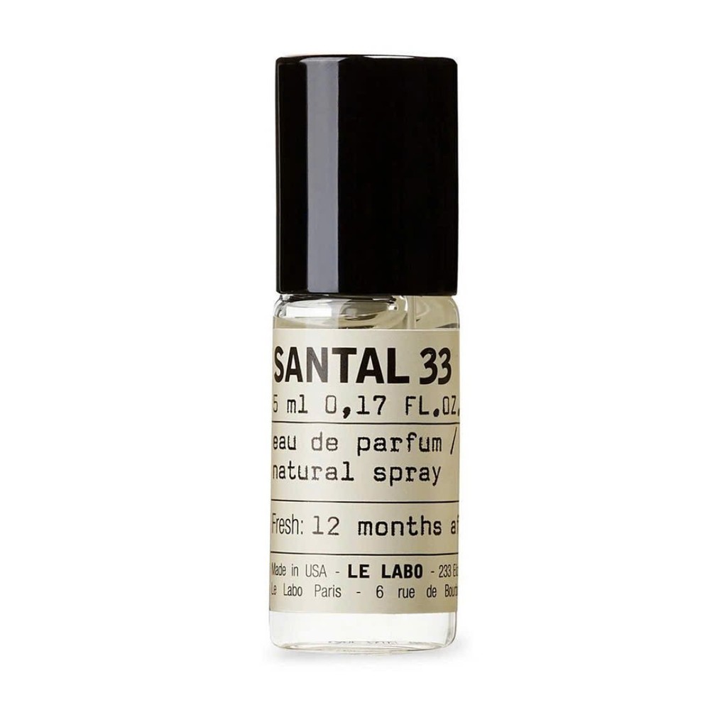 LE LABO SANTAL 33 EAU DE PARFUM TRAVEL SPRAY 5ML/.17OZ - AUTHENTIC - FAST SHIP🪵