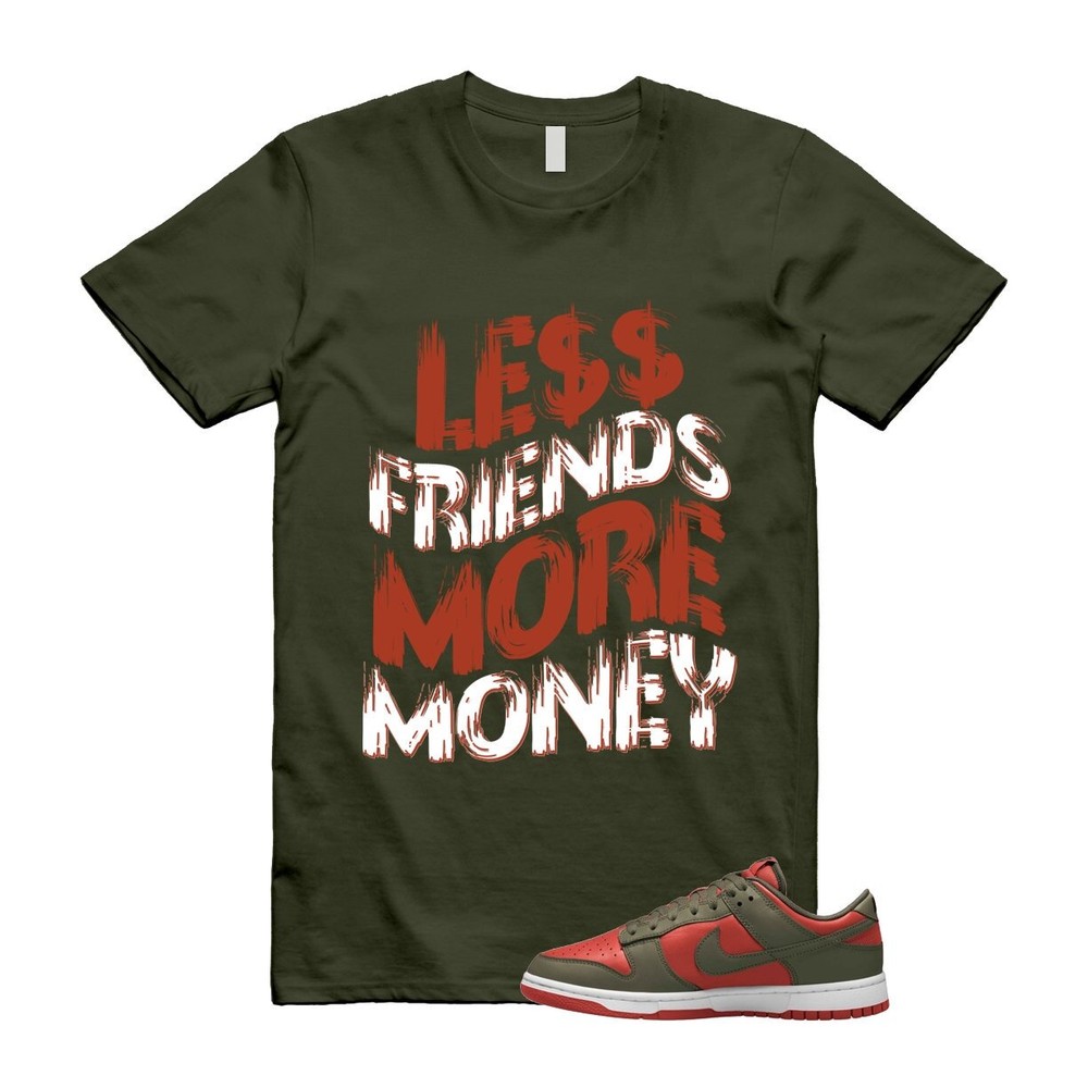 Dunk Mystic Red Cargo Khaki White Low T Shirt Match LF