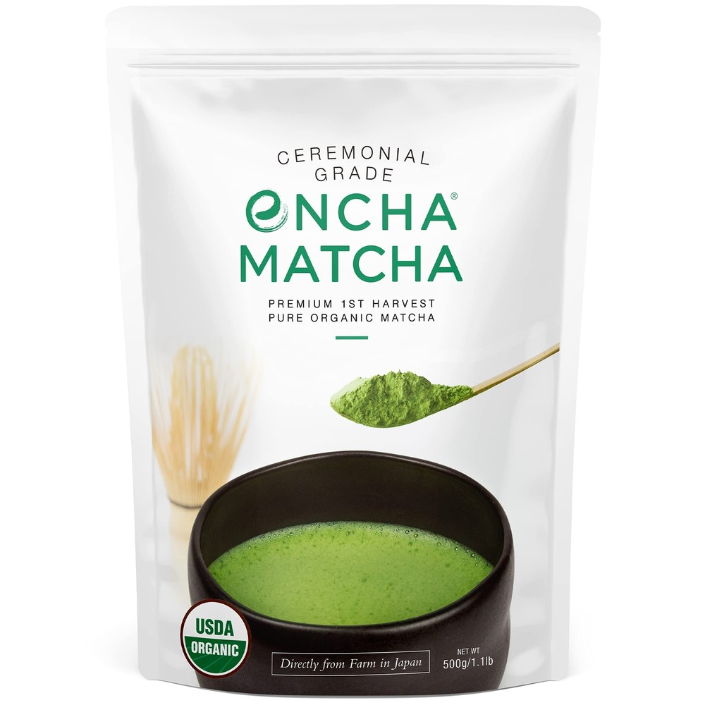 Ceremonial Grade Organic Japanese Matcha Powder From First Harvest
