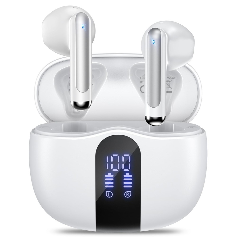 Wireless Bluetooth 5.4 Earbuds with Power Display Charging Case